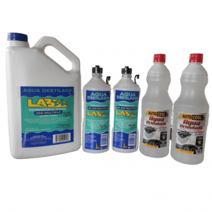 Agua para batería