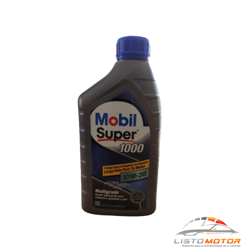 mobil 10w30 cuarto